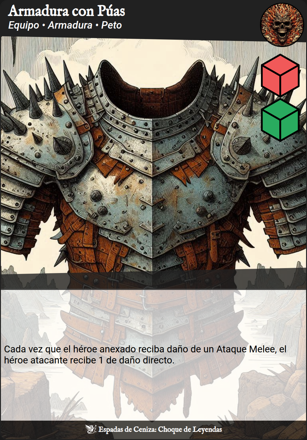 Armadura con Púas